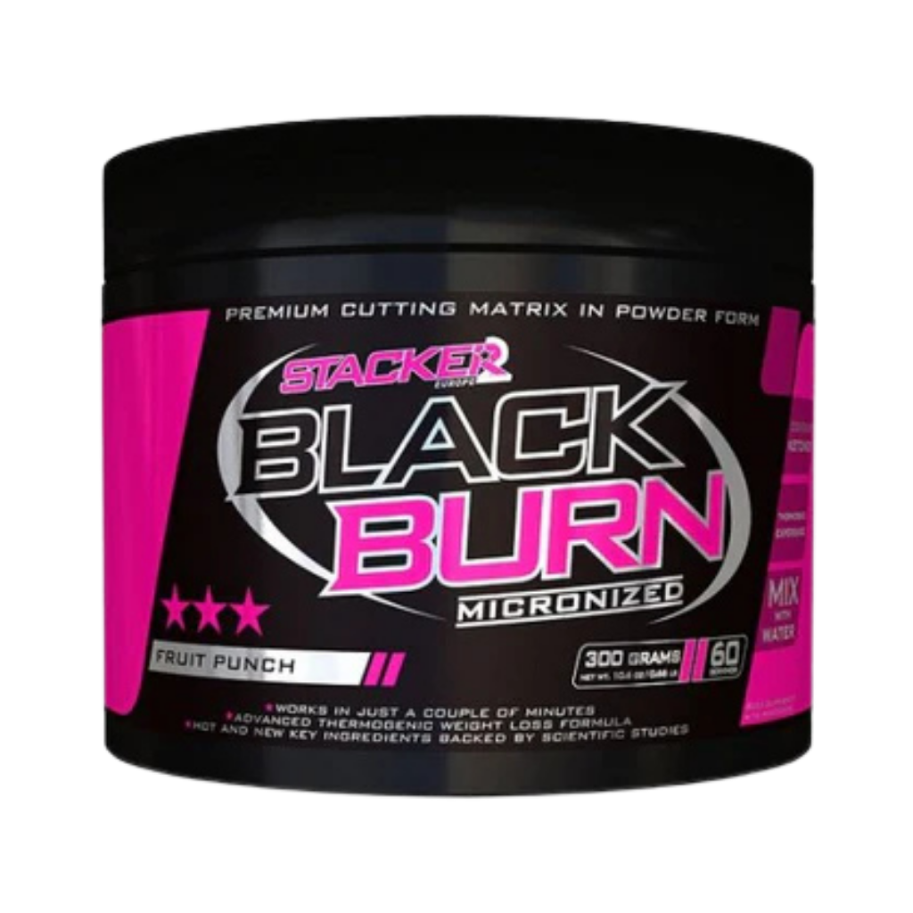 Stacker2 Black Burn micronized